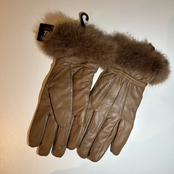 New Picabo  Leather Gloves - Picture 3 of 5